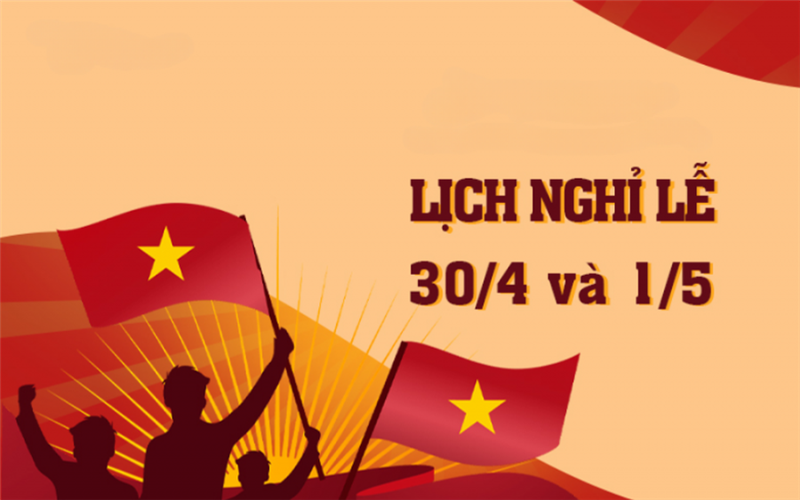 Chính thức lịch NGHỈ LỄ Giỗ Tổ Hùng Vương và 30/4-1/5/2026