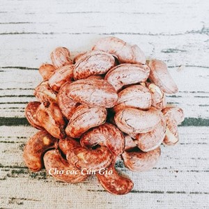 HẠT ĐIỀU RANG MUỐI HUY HOÀNG, loại A, hộp 500gr