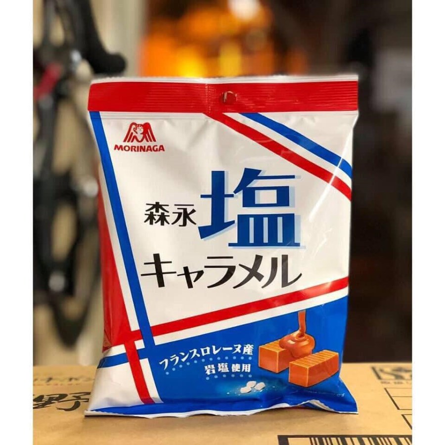 Kẹo caramen muối Morigana Nhật bản, gói 92gr