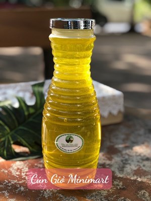 MẬT ONG HOA BẠC HÀ, ĐẶC SẢN HÀ GIANG, CHAI 1000ML