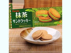 Bánh quy kem trà xanh Furuta Nhật bản