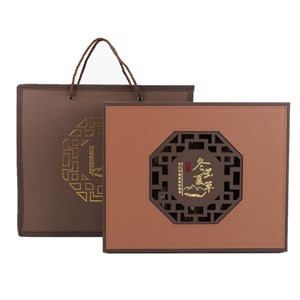 Set hộp sang trọng đựng đông trùng hạ thảo, 10 ống mica.