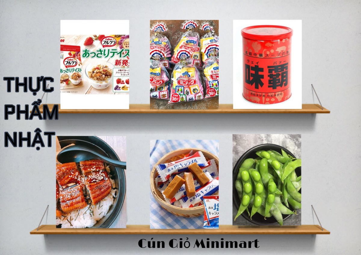 Một số thực phẩm Nhật tại shop - cập nhật 31.05.2023.