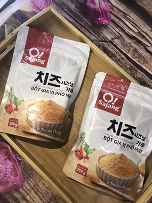 Bột phomai lắc siêu ngon, gói 250gr.