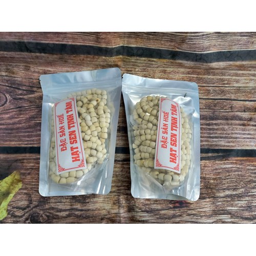 Hạt sen khô chuẩn Huế loại 1, thơm và bở, túi 250gr.