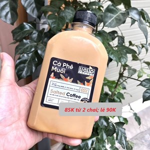 Cà phê Muối chuẩn vị Huế, chai đậm đặc 350ml