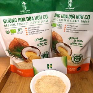 ĐƯỜNG MẬT HOA DỪA HỮU CƠ SOKFARM 