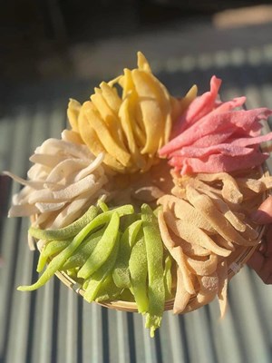 Mứt dừa non Bến tre mềm dẻo đóng túi 500gr.