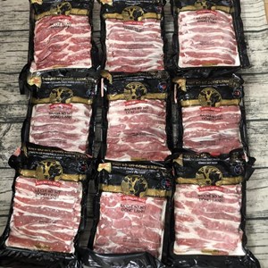 Ba chỉ bò Mỹ hiệu Excel, khay 500gr