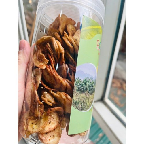Chuối Chiên Giòn Chiêu Yên OCOP – Đặc Sản Tuyên Quang Giòn Rụm, Thơm Lừng. Hộp 200gr.