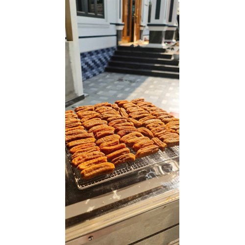 Chuối sấy dẻo HTX Chiêu Yên hộp 300gr, tiêu chuẩn OCOP