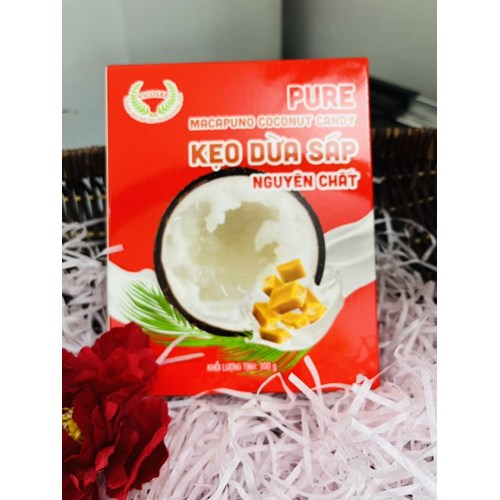 KẸO DỪA SÁP VICOSAP loại nguyên vị.