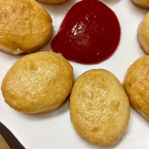 Đậu Hũ Cá nhân phô mai Malaysia EB túi 500gr.