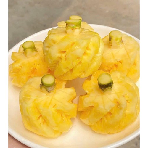 Dứa mật mini Thái lan gọt sẵn, túi 500gr. 
