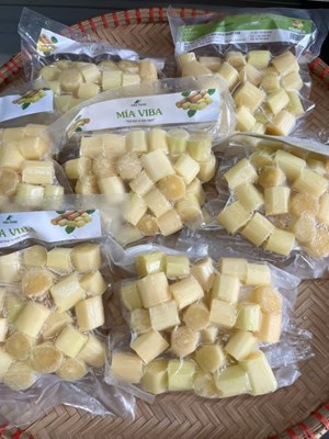Mía đồi Hòa bình Viba túi 300gr cắt sẵn từng khúc.